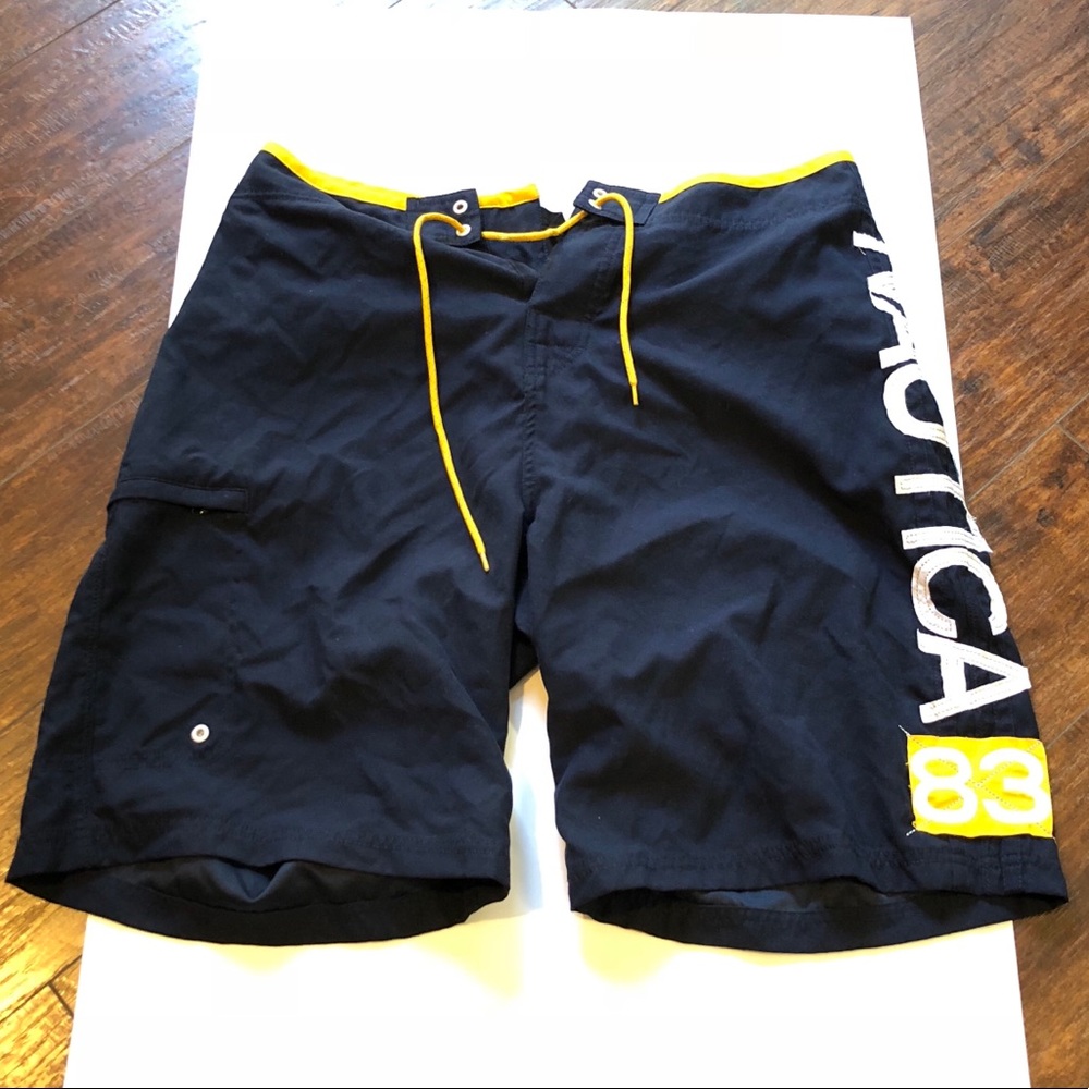 Vintage Nautica Swim Trunks.